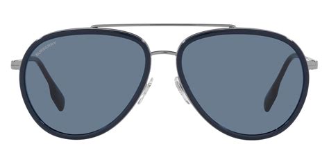 Burberry™ Oliver BE3125 100380 59 Gunmetal Sunglasses